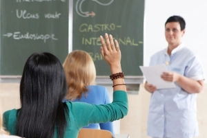 GuK-SchülerInnen in der Klasse