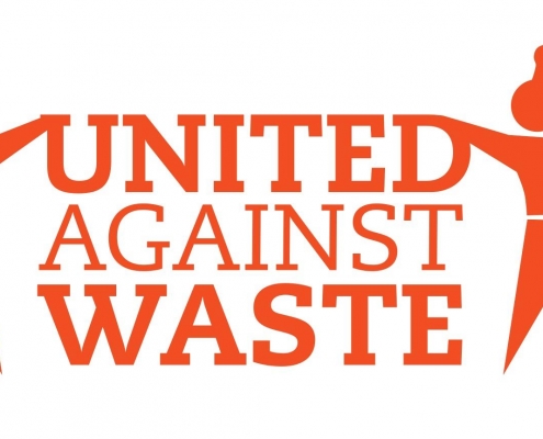 United against waste Logo