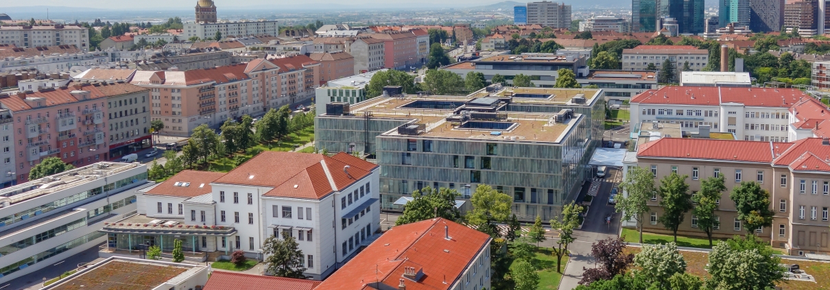 Luftaufnahme Klinik Favoriten