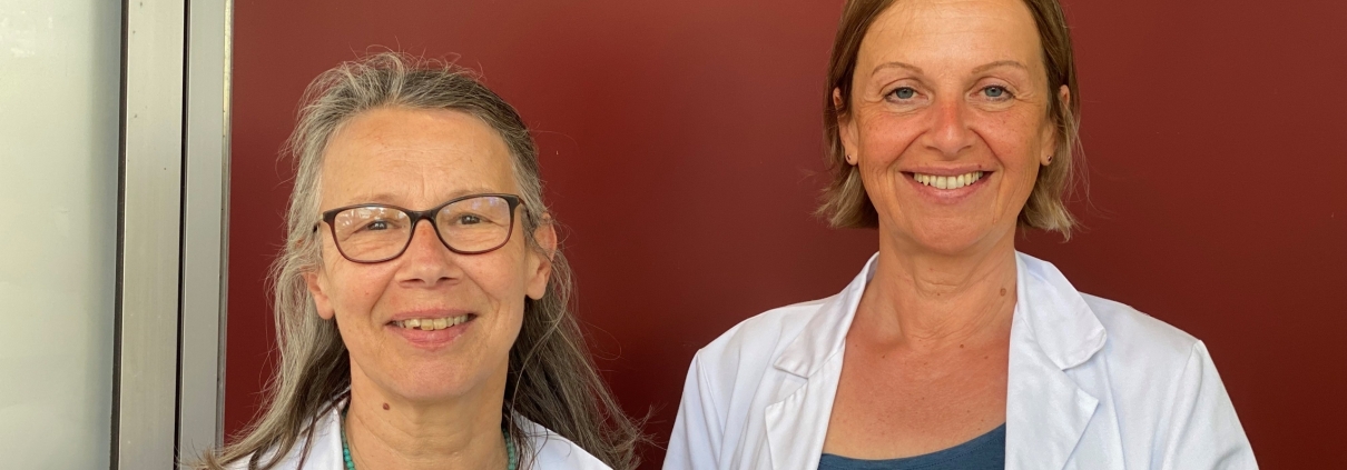 Dr.in Ulrike Kamieniarz und Dr.in Marianne Wiener-Withalm aus der Psychosomatischen Ambulanz der Klinik Favoriten