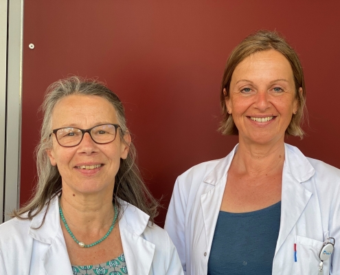 Dr.in Ulrike Kamieniarz und Dr.in Marianne Wiener-Withalm aus der Psychosomatischen Ambulanz der Klinik Favoriten