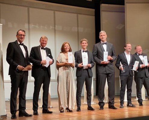 Generaldirektorin Evelyn Kölldorfer-Leitgeb bei der Verleihung der Klinik Awards in Berlin