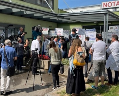 Streik Klinik Ottakring