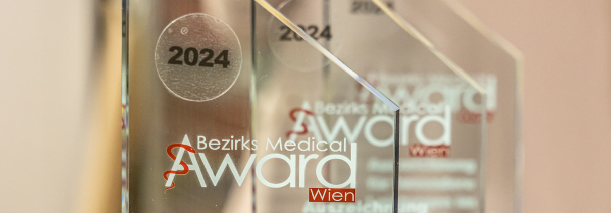 Trophäe des Bezirks Medical Award