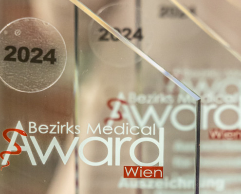 Trophäe des Bezirks Medical Award