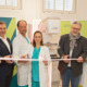 Gruppenbild der Pressekonferenz in der Klinik Hietzing zum neuen Mammographie-Gerät