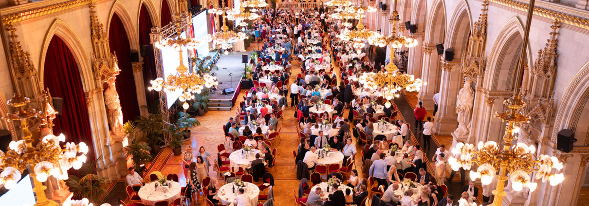 WIGEV-Award 2025 Festsaal Wiener Rathaus