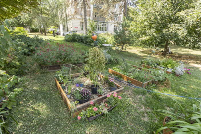 Klinik Hietzing, Therapiegarten