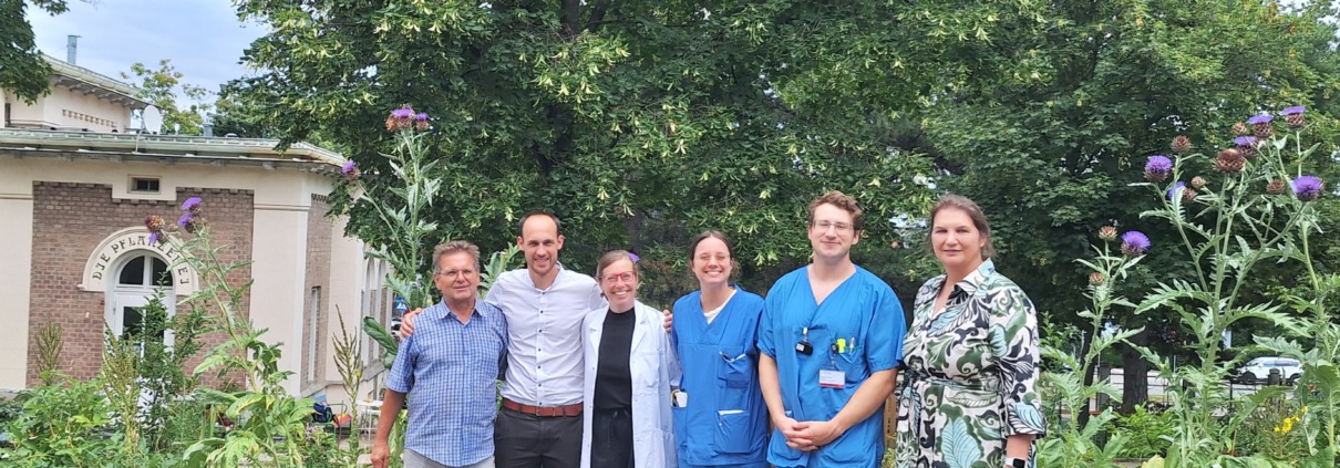 Klinik Hietzing, Forschungsteam, Therapiegarten