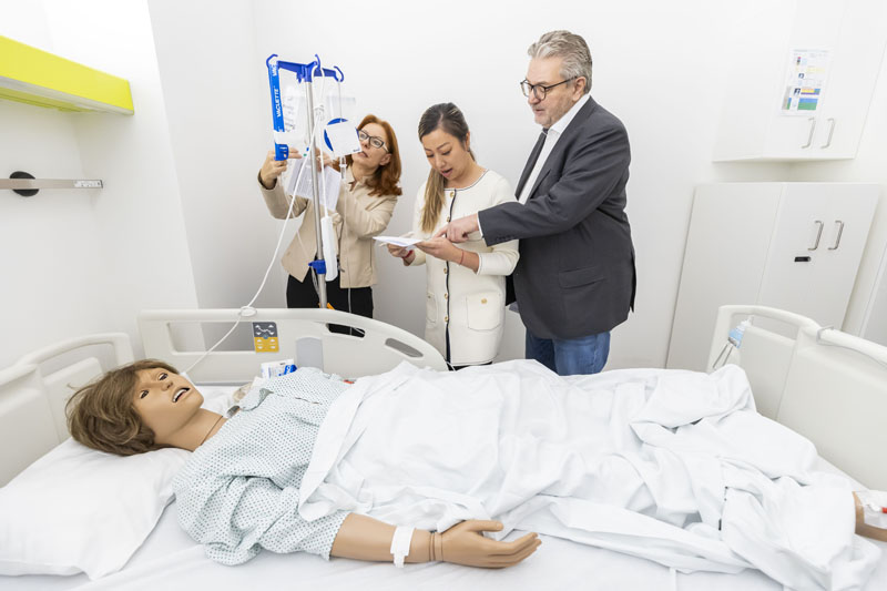Pressekonferenz zum Room of Risks in der Klinik Hietzing