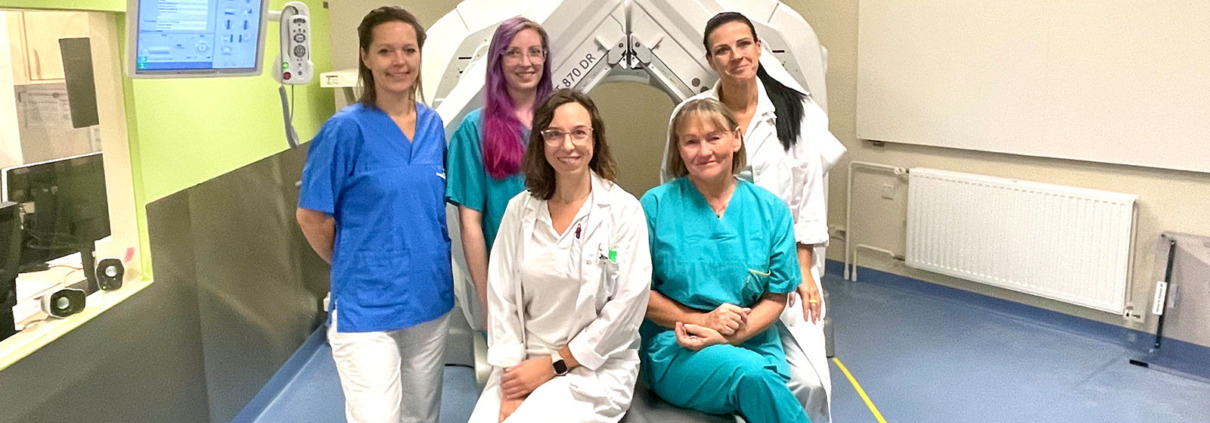 Team der Radiotechnologie der Klinik Hietzing