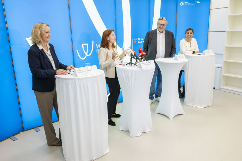 Pressekonferenz zum Room of Risks in der Klinik Hietzing