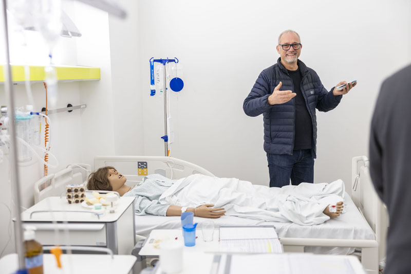 Pressekonferenz zum Room of Risks in der Klinik Hietzing