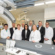 Gruppenfoto zur Pressekonferenz - Eröffnung der biplanen Angiographie Anlage in der Klinik Landstraße