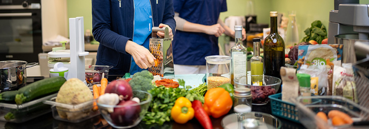 Gesundes Essen kochen