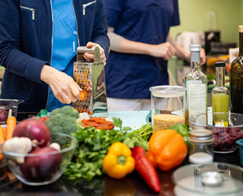 Gesundes Essen kochen