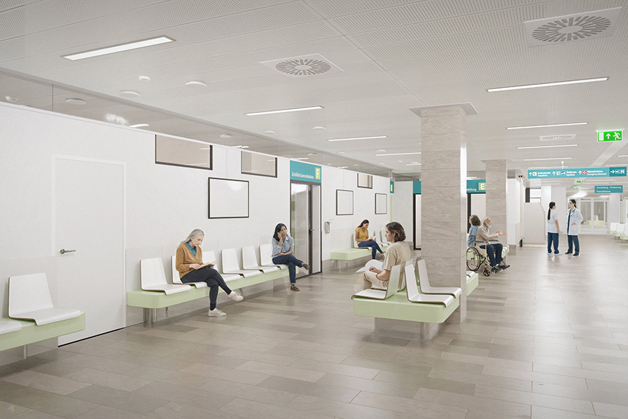 Klinik Landstraße Warteraum