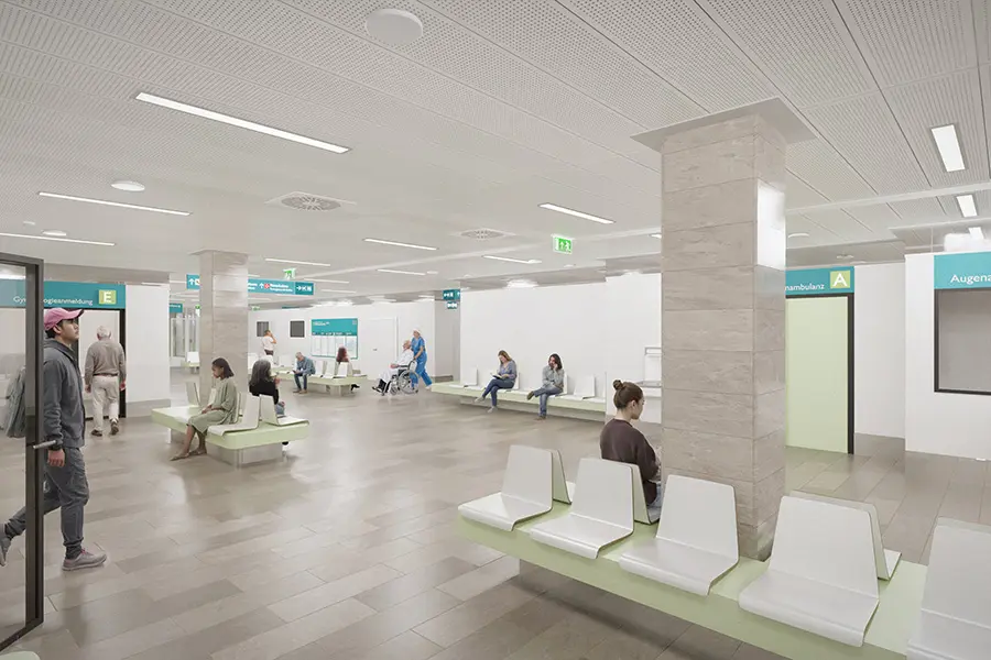 Klinik Landstraße Warteraum