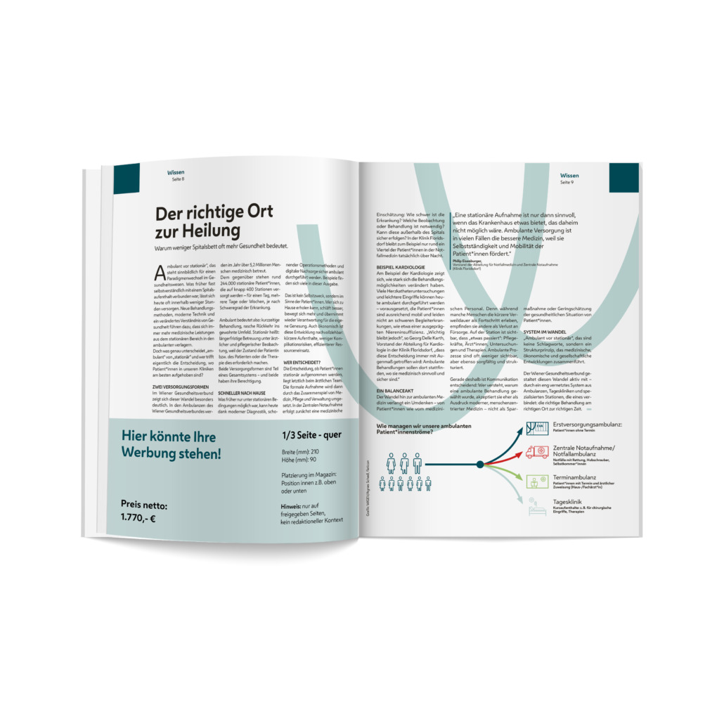 67 Magazin Mockup drittel quer