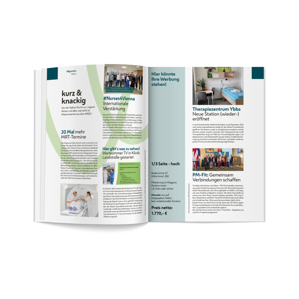 67 Magazin Mockup drittel Seite hoch