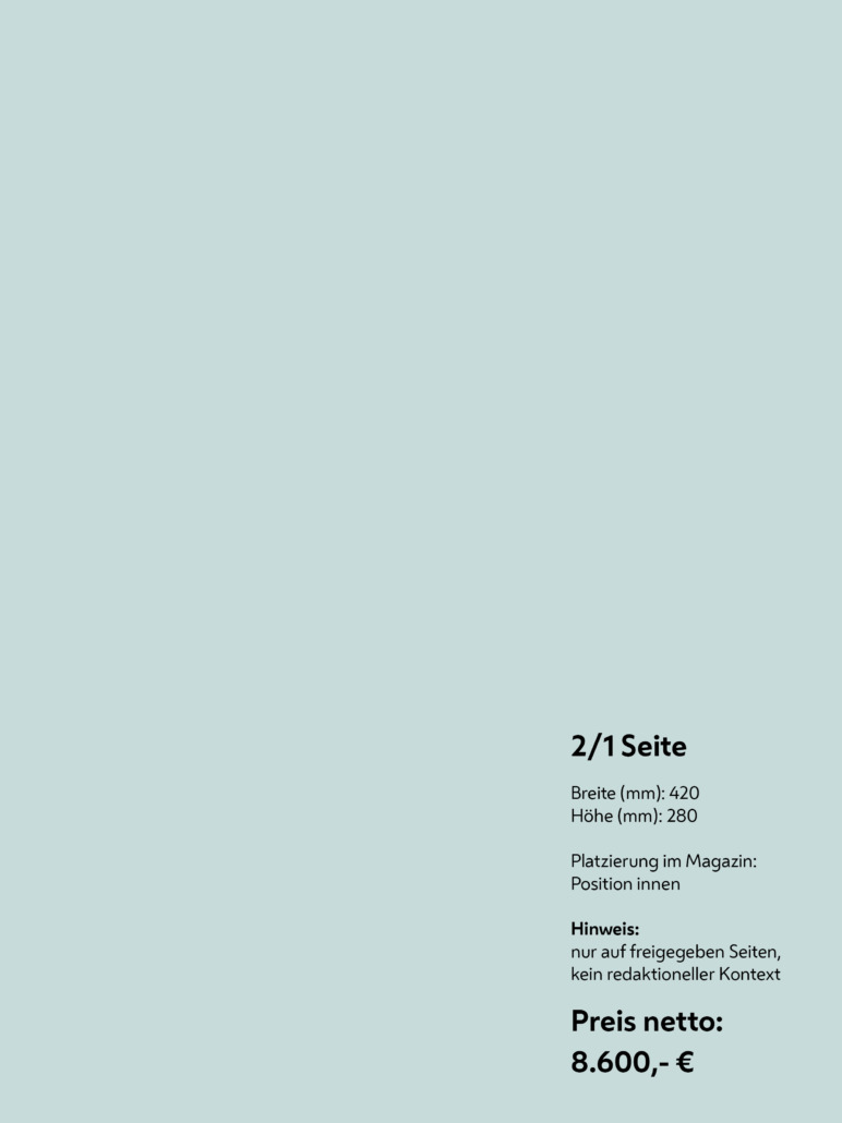 67 Magazin Doppelseite 2/1