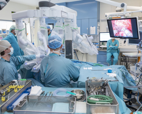 Klinik Landstraße - Schilddrüsen-Operation mit DaVinci-Roboter