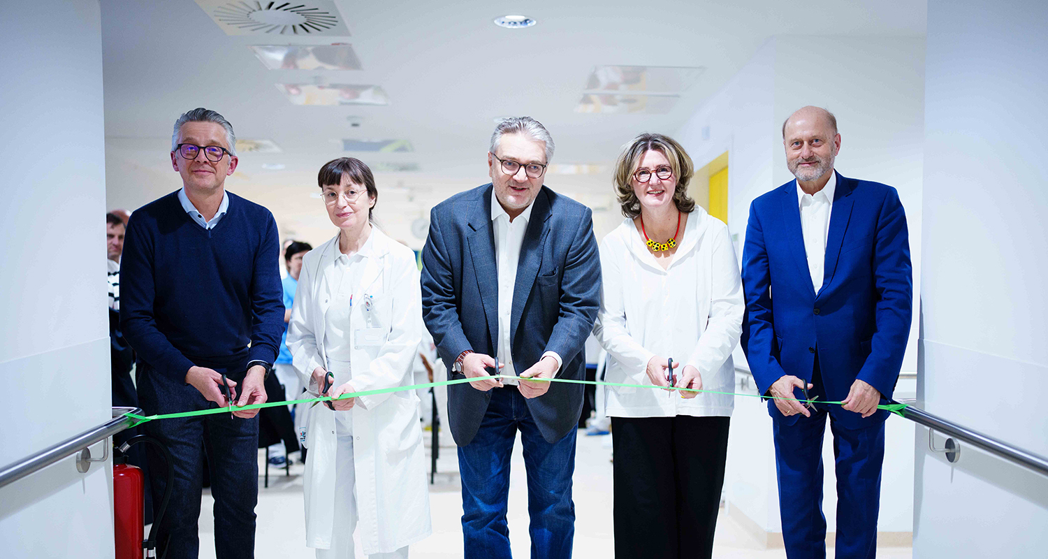 Eröffnung Zubau Institut physikalische Medizin Klinik Favoriten