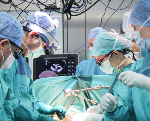 Live Übertragung einer Herz-OP aus der Klinik Floridsdorf ins Technische Museum