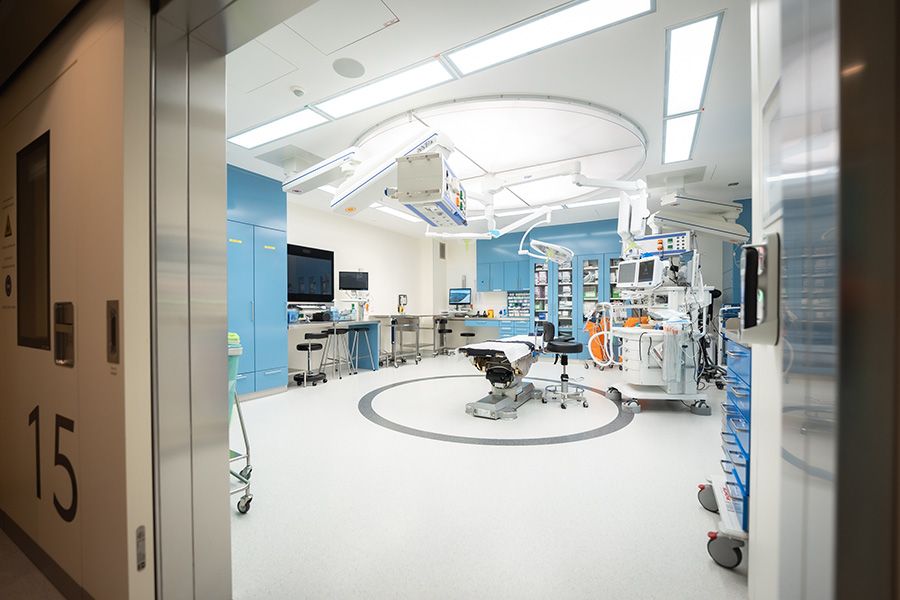 Inbetriebnahme vier neuer OP-Säle in der Klinik Landstraße