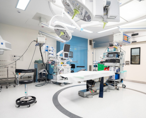 Inbetriebnahme vier neuer OP-Säle in der Klinik Landstraße