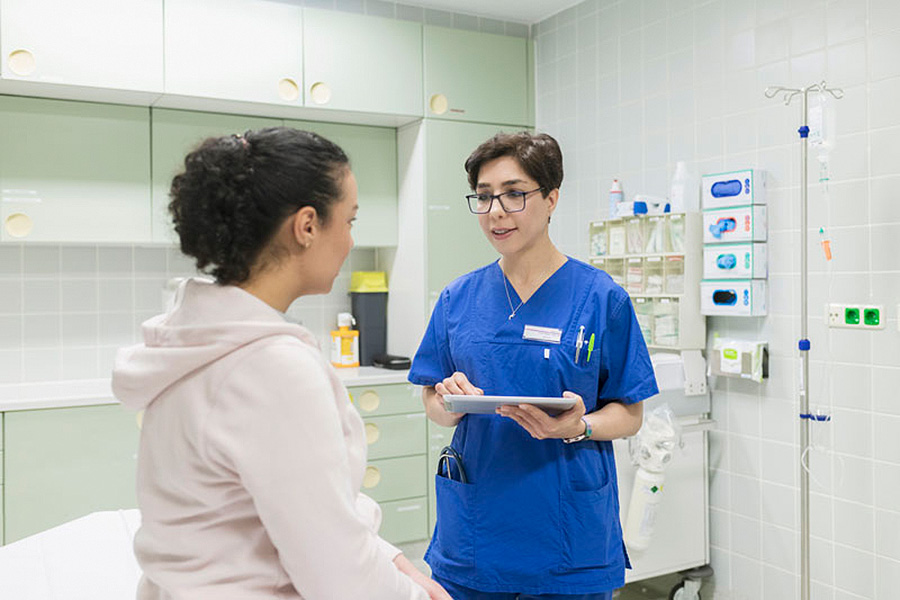 Patient*innegespräch